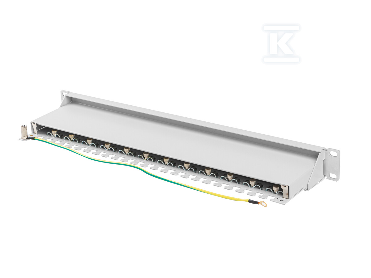 Patch panel 24 порти 1U 19" кат. 7 FTP - PPS7-1024-S