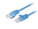 Patchcord kat. 5E UTP 1,5m niebieski fluke passed 10-pack