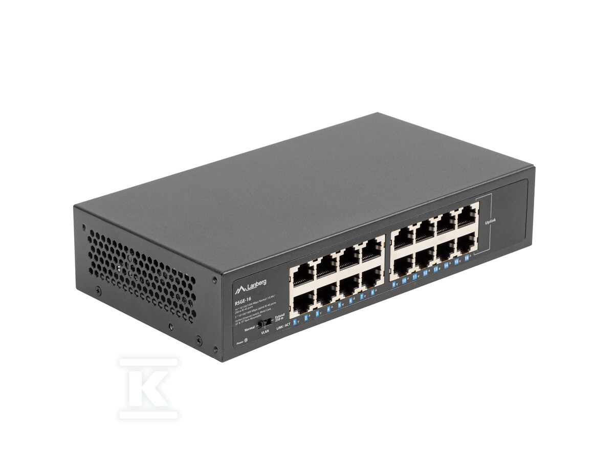 Switch RSGE-16 16x 1Gb некерований - RSGE-16