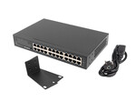 Switch RSGE-24 24x 1GB некерований гігабітний Ethernet RACK 19"