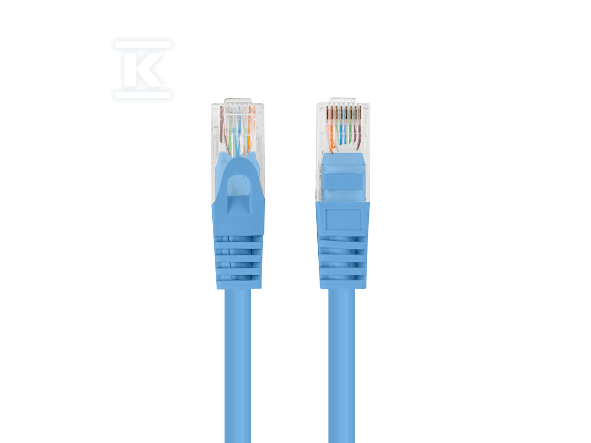 Patchcord kat. 6 UTP 1,5m niebieski - PCU6-20CC-0150-B