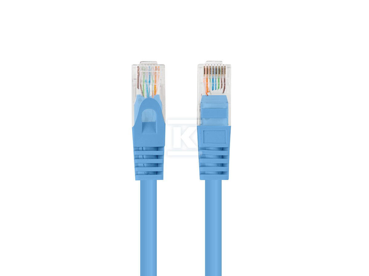 Patchcord kat. 6 UTP 2m niebieski fluke - PCU6-20CC-0200-B