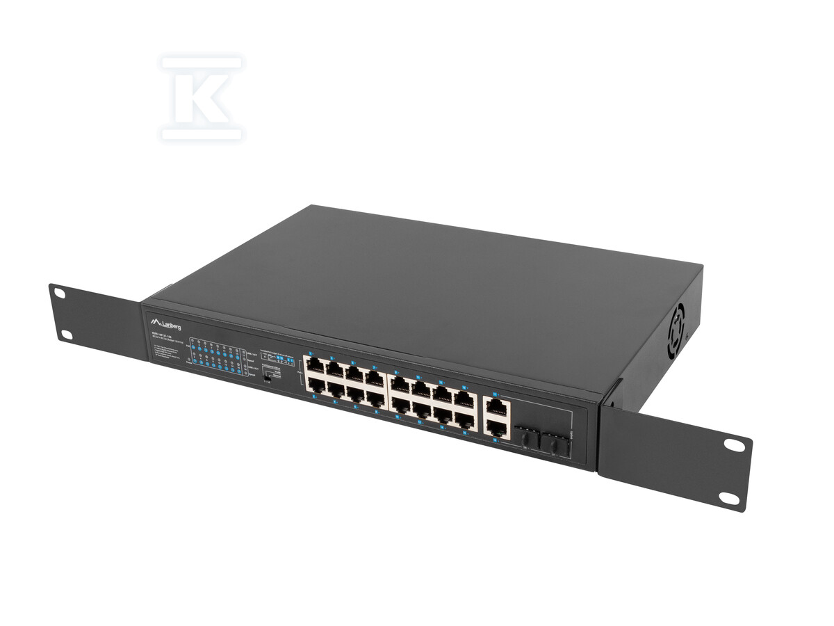 Switch 16x 100MB POE+/2X комбо - RSFE-16P-2C-150