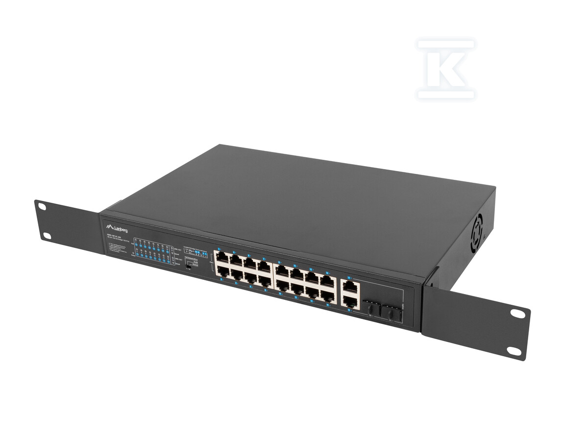 Switch 16x 100MB POE+/2X комбо - RSFE-16P-2C-250