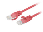 Patchcord kat. 6 UTP 3m czerwony fluke passed 10-pack