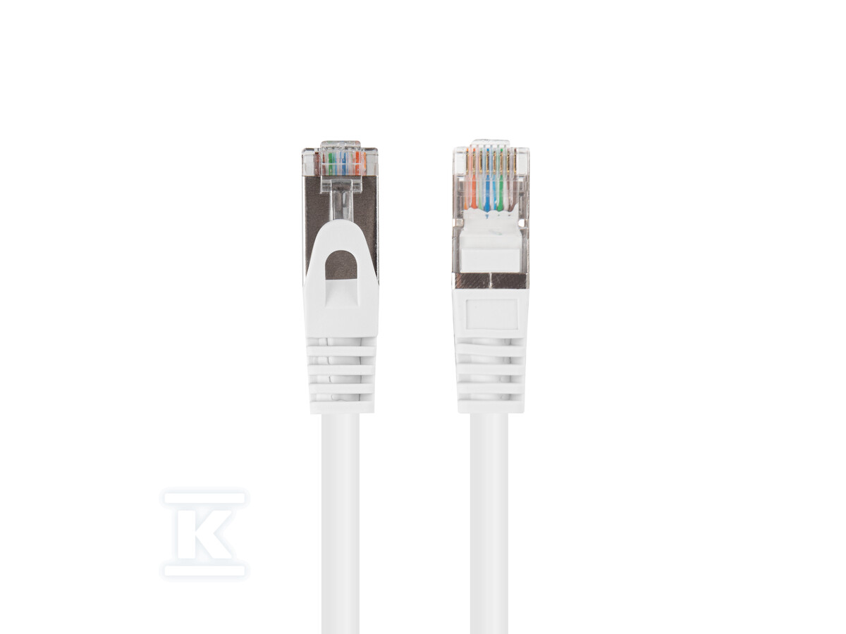 Patchcord kat. 6 FTP 1,5m biały fluke - PCF6-20CC-0150-W