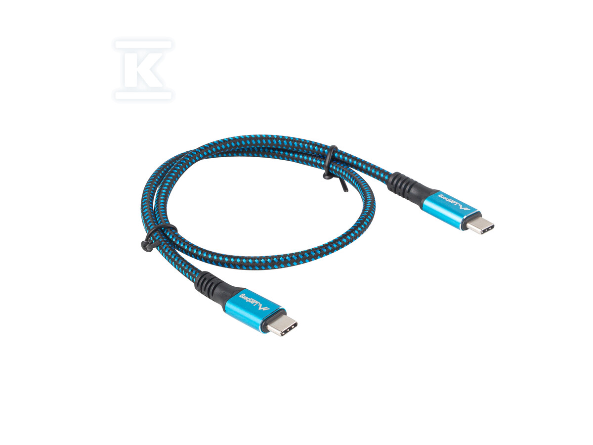 Kabel USB-C M/M USB4 0,5m 100 W 8K 30Hz - CA-CMCM-45CU-0005-BK