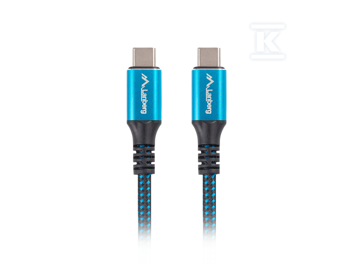 Кабель USB-C M/M USB4 1.2M 100 W 8K - CA-CMCM-45CU-0012-BK