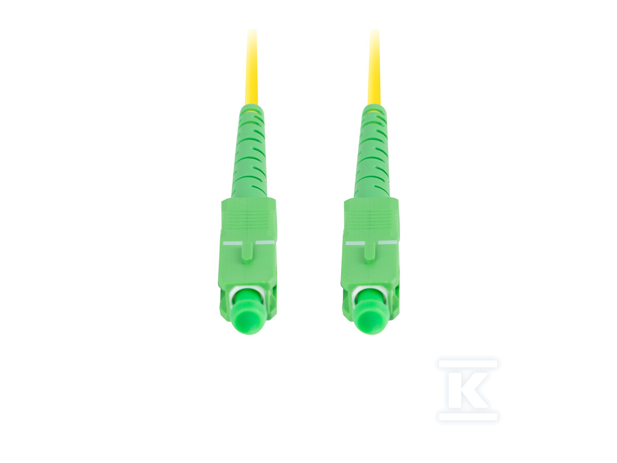 Patchcord światłowodowy SM - FO-SASA-SS11-0010-YE