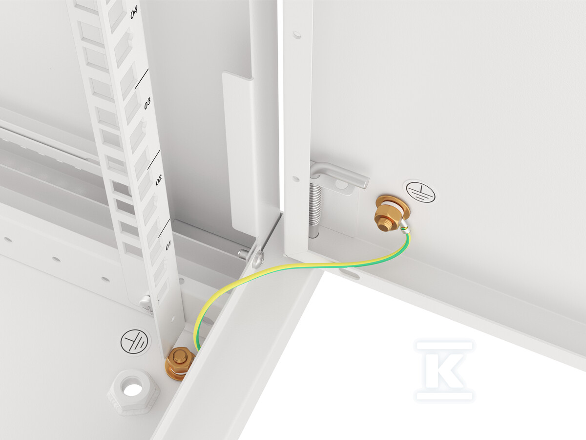 Шафа інсталяційна RACK підвісна 19" 6U - WF01-6406-00S