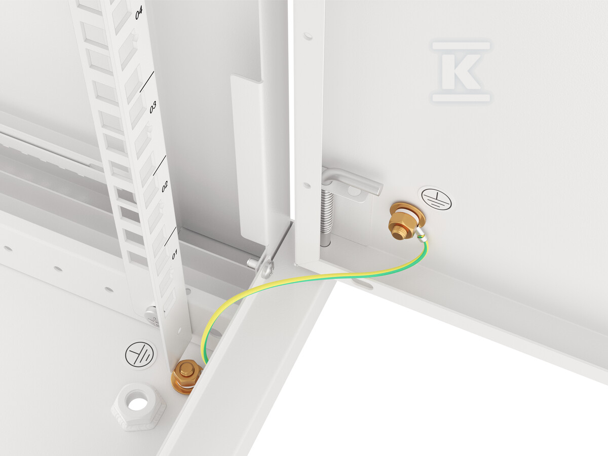 Шафа інсталяційна RACK підвісна 19" 6U - WF01-6606-00S