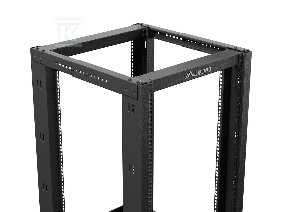 Open RACK 19" 18U 600x800 чорний - OR01-6818-B
