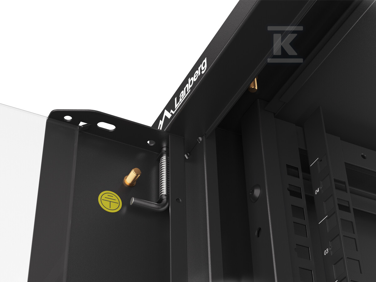 Шафа інсталяційна RACK настінна 19" 4U - WAFA-5604-10B