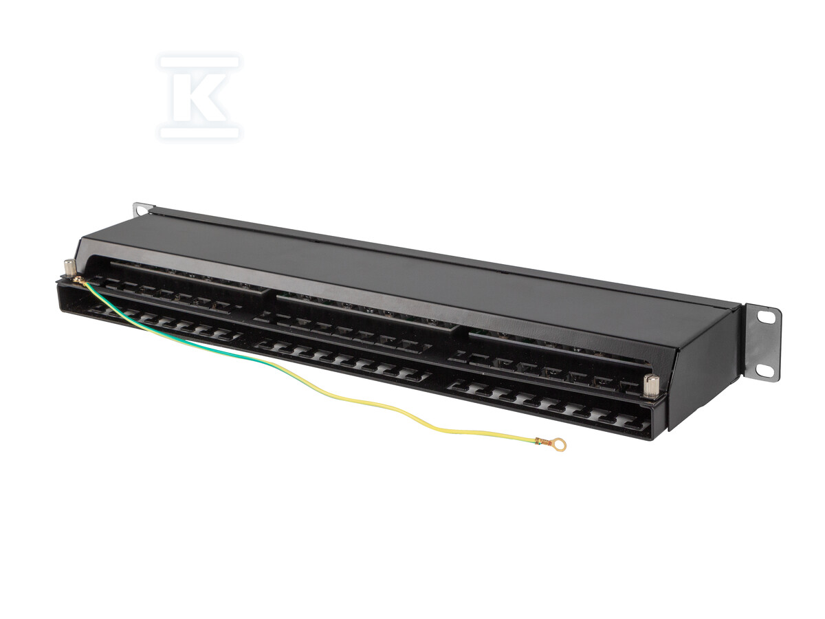Patch panel 48 портів 1U 19" кат. 6A - PPSA-1048-B