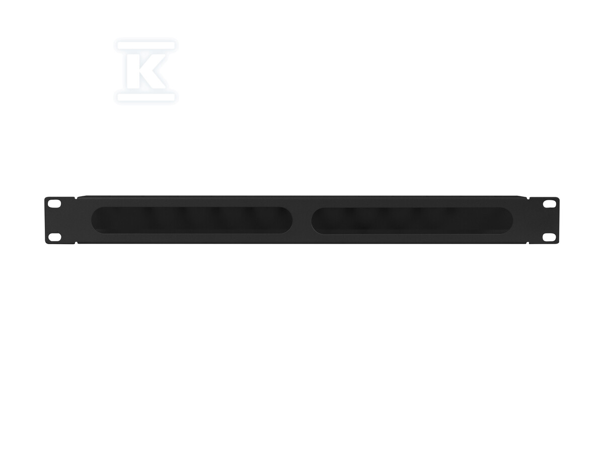 Organizer kabli 19" 1U z zaślepką typ A - AK-1704-B