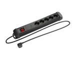 Listwa zasilająca SP1 1,5m 5x 230 V schuko czarna