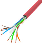Кабель LAN UTP 1Gb/s 305м дріт CCA червоний