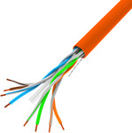 Кабель LAN UTP 1Gb/s 305м дріт CCA помаранчевий