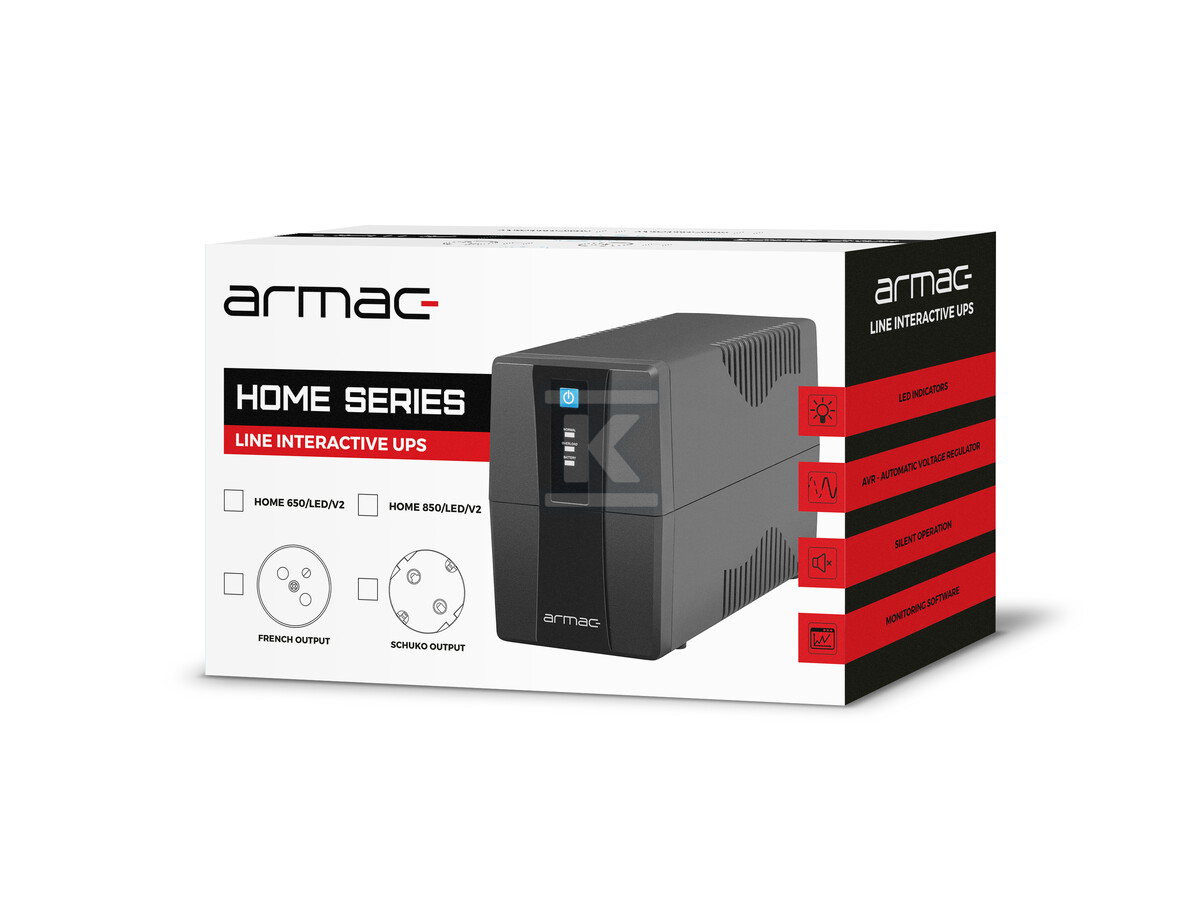 UPS Armac home H/650F/LED/V2 - H/650F/LED/V2