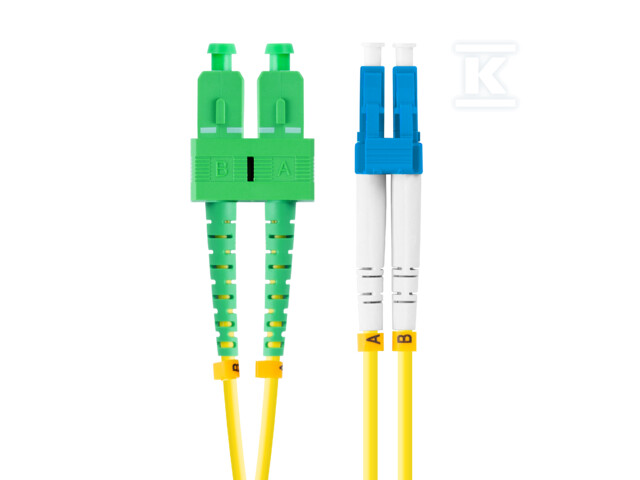 Patchcord światłowodowy SM - FO-LUSA-SD11-0020-YE