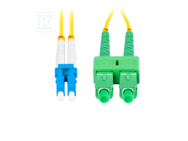 Patchcord światłowodowy SM - FO-LUSA-SD11-0020-YE