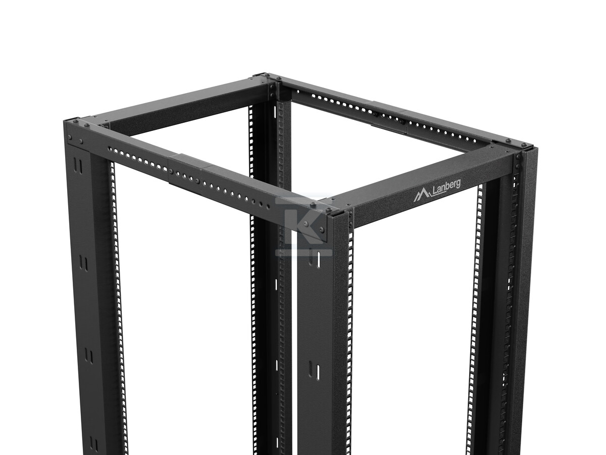 Open RACK 19" 22U 600x1000 чорний - OR01-6022-B