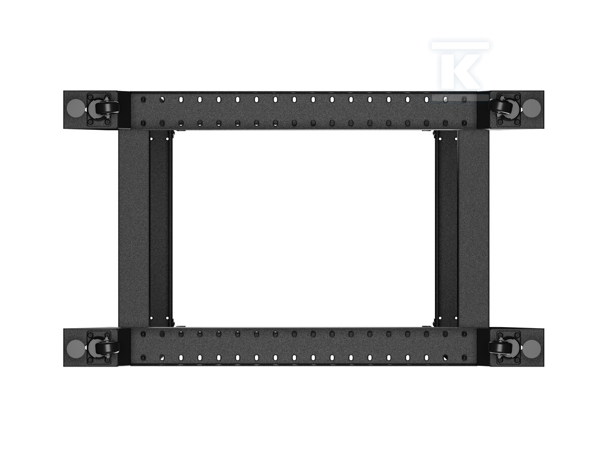 Open RACK 19" 32U 600x1000 чорний - OR01-6032-B