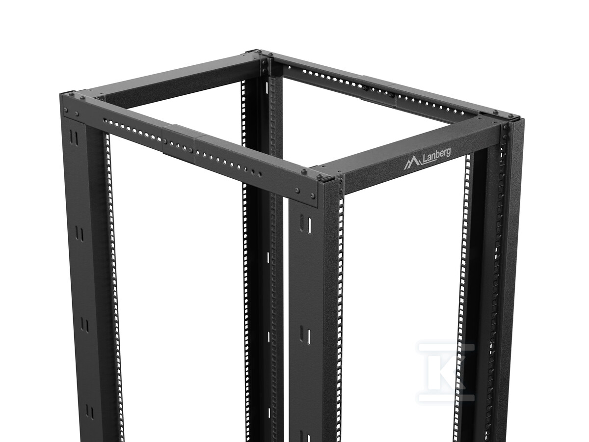 Open RACK 19" 32U 600x1000 чорний - OR01-6032-B