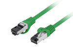 Патчкорд кат. 8.1 S/FTP LSZH CU 5м зелений, протестований Fluke