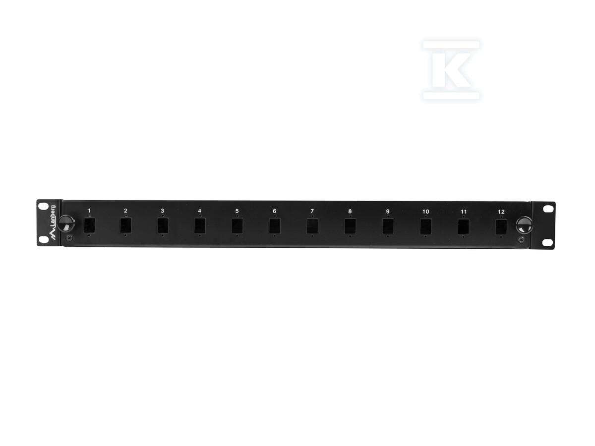 Оптична патч-панель 12xSC simplex / - FOP1-12SS-LDB