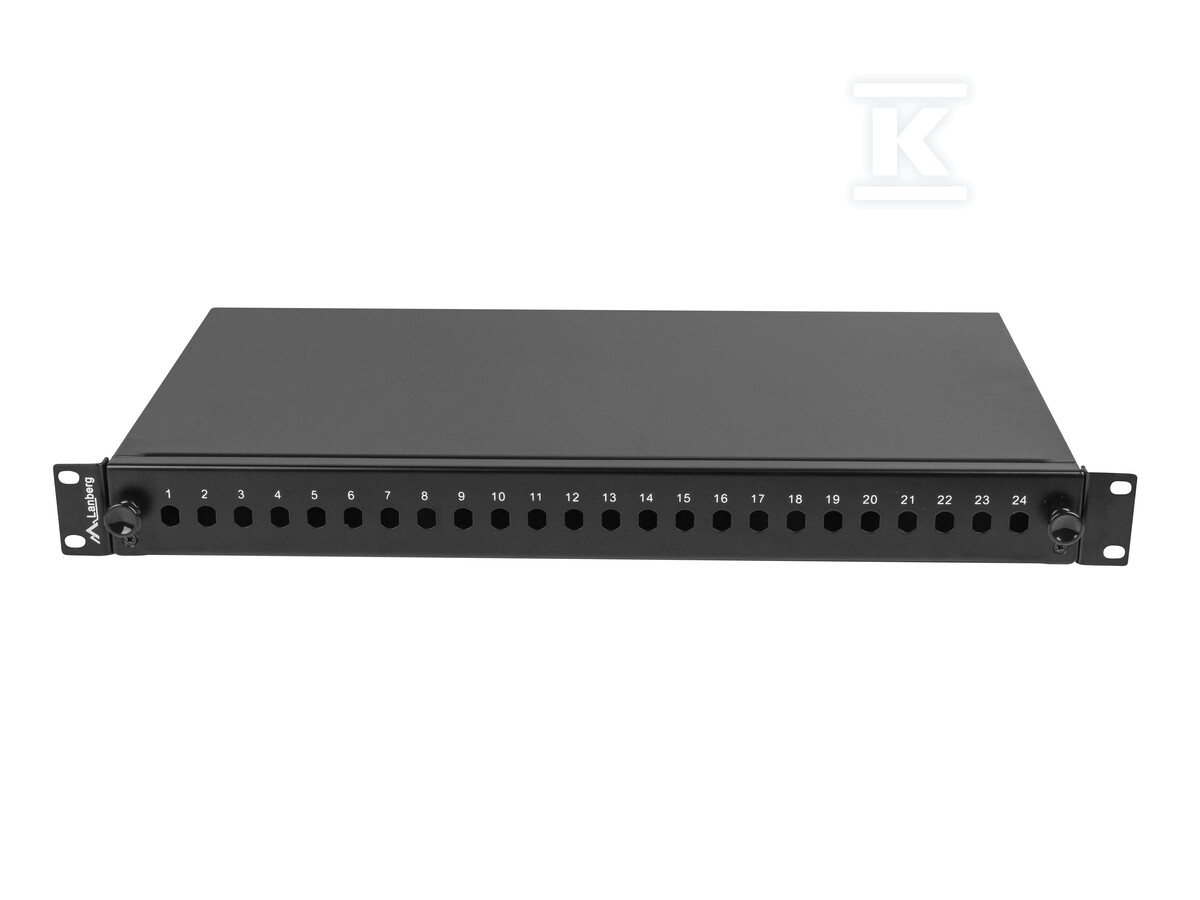 Fiber optic patch panel 24xST / 24xFC - FOP1-24ST-FCB