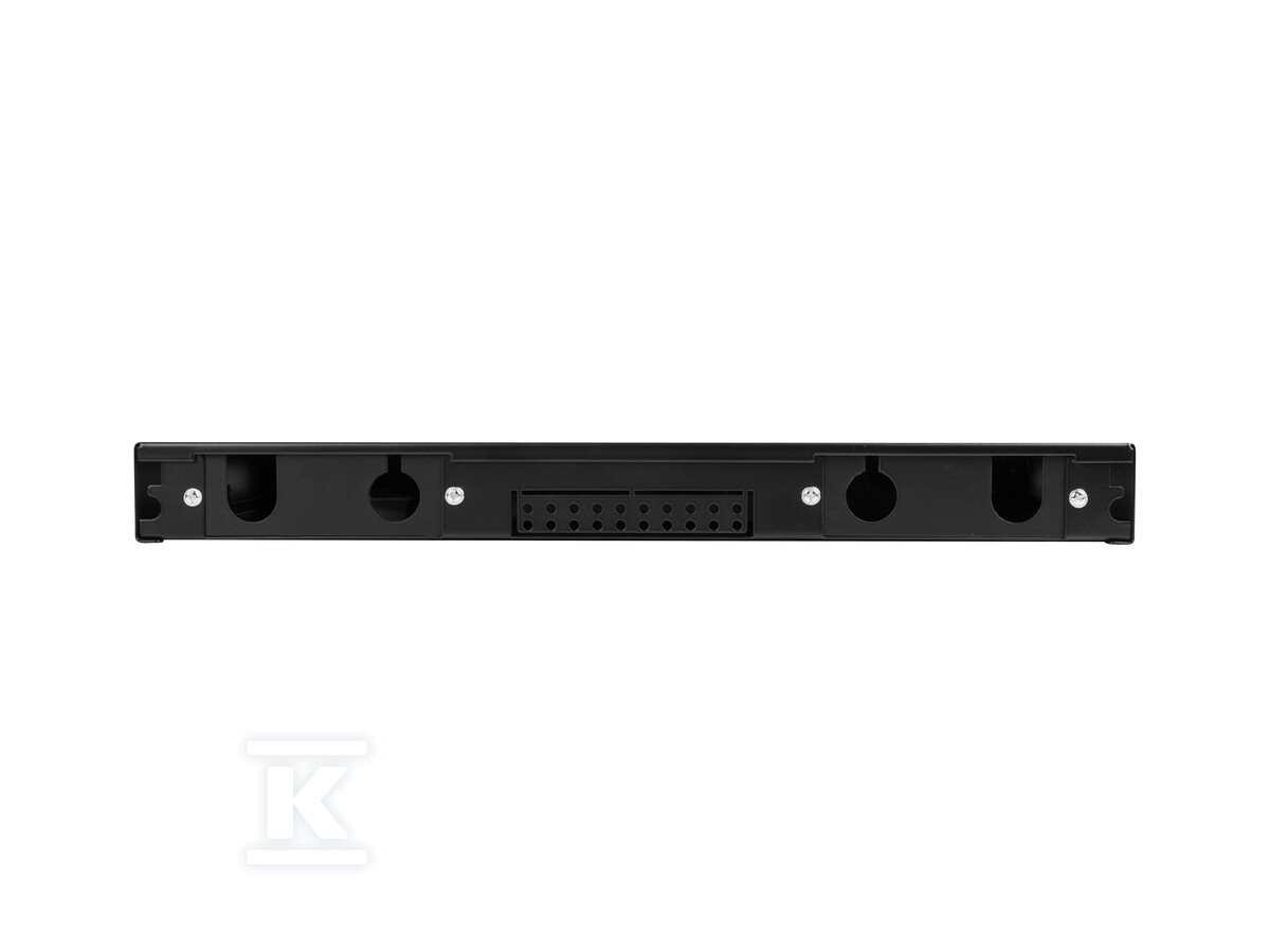 Fiber optic patch panel 24xST / 24xFC - FOP1-24ST-FCB