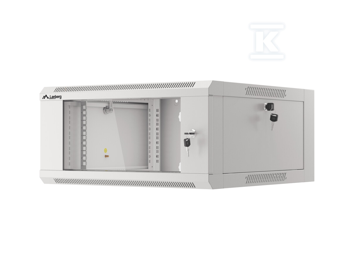 Шафа інсталяційна RACK настінна 19" 4U - WAFA-5604-10S