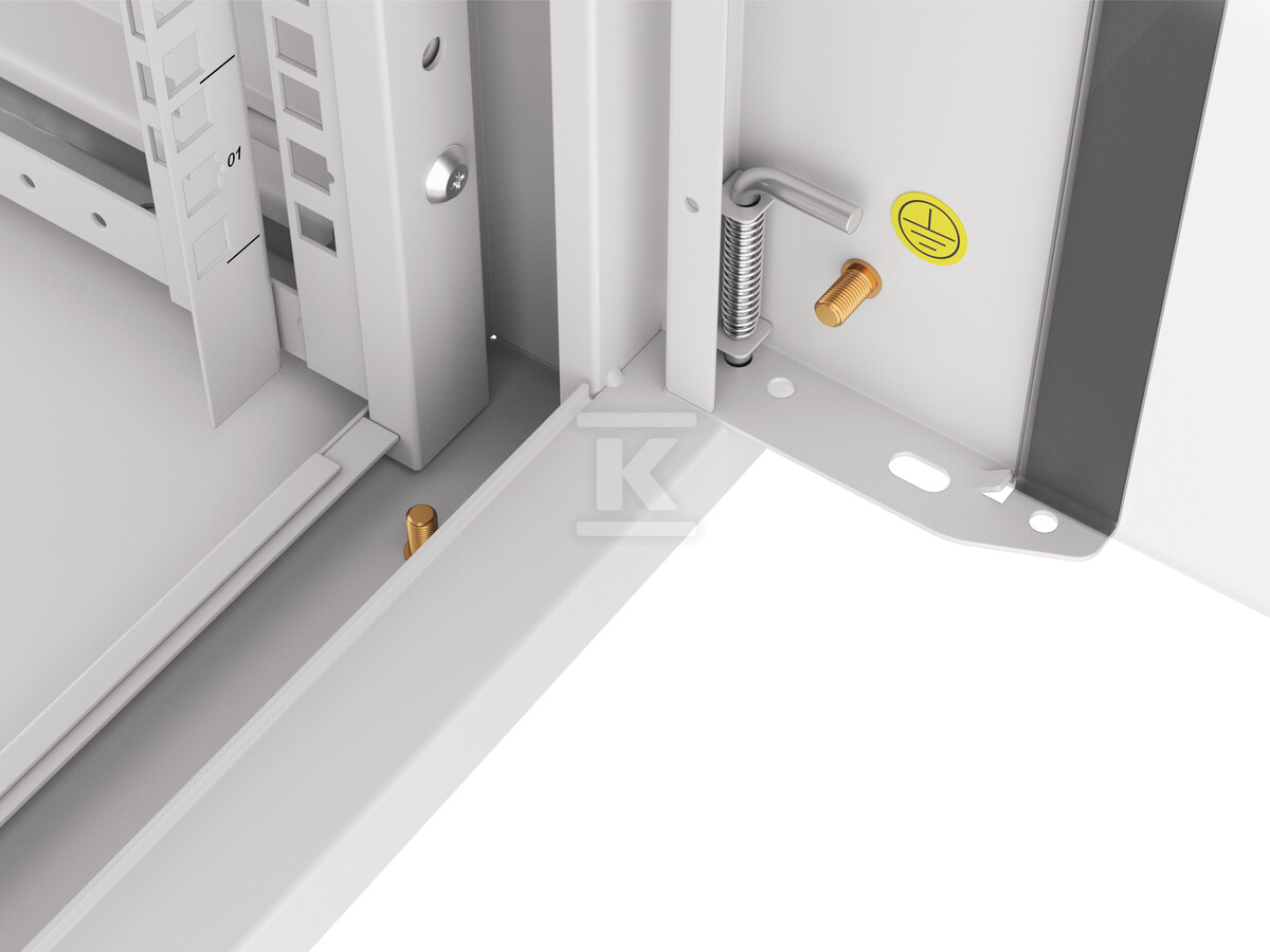 Шафа інсталяційна RACK настінна 19" 4U - WAFA-5604-10S