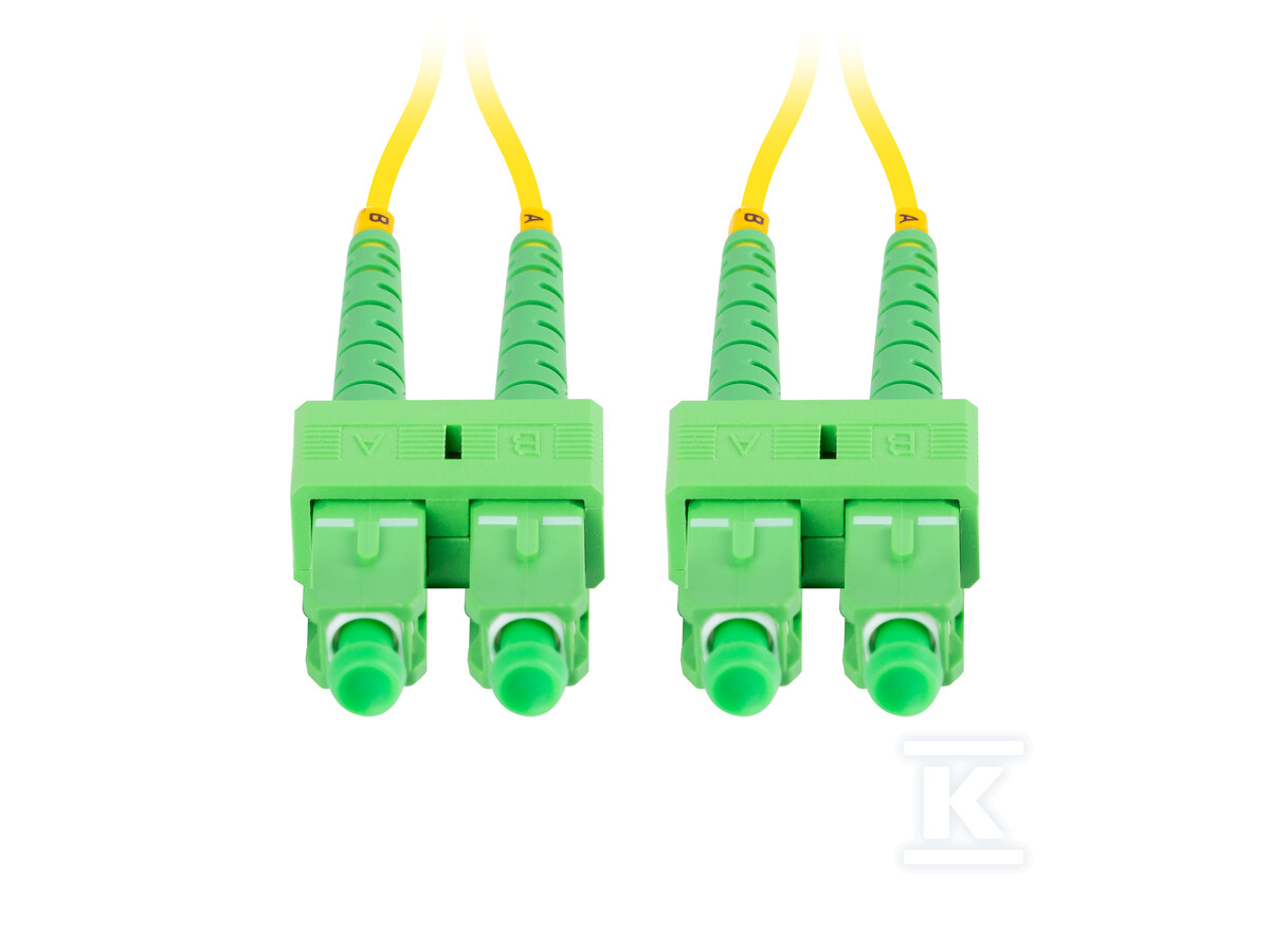 Patchcord światłowodowy SM - FO-SASA-SD11-0150-YE