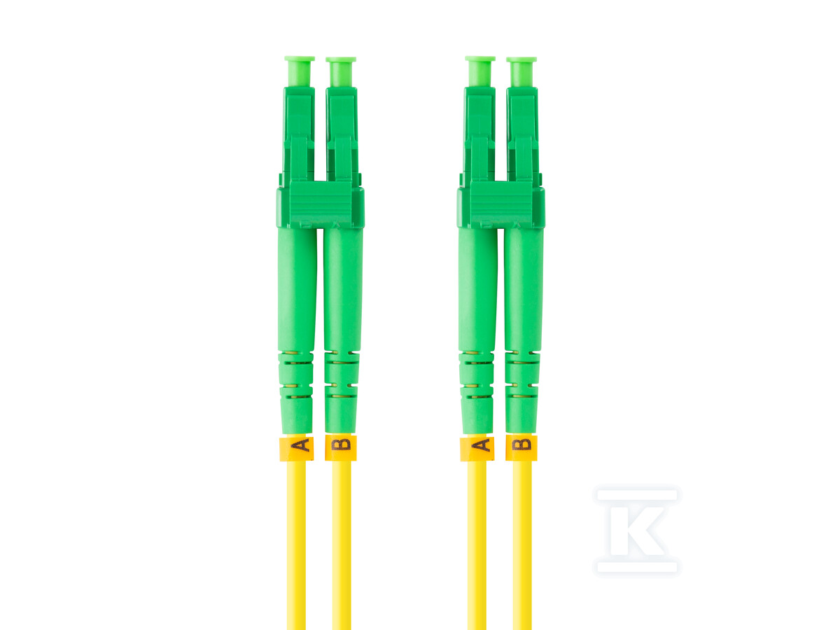 Patchcord światłowodowy SM - FO-LALA-SD11-0050-YE