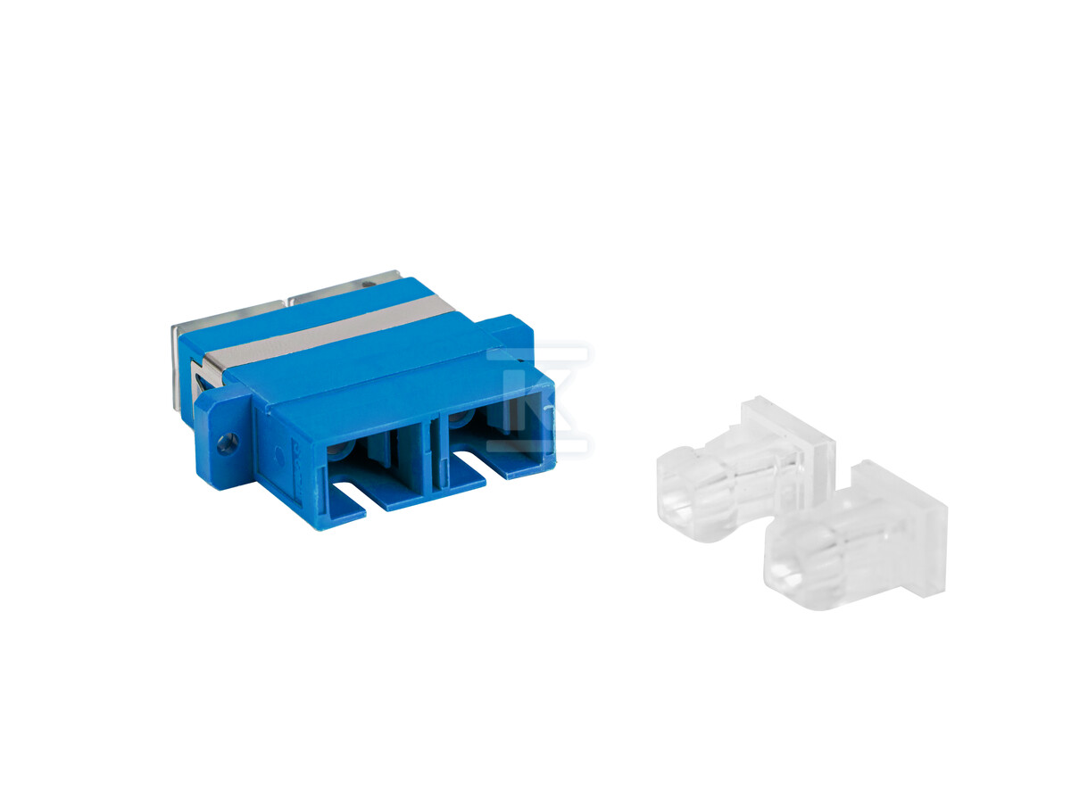 Adapter światłowodowy SM SC/UPC duplex - FA-SCUP-SD01-0001-BU