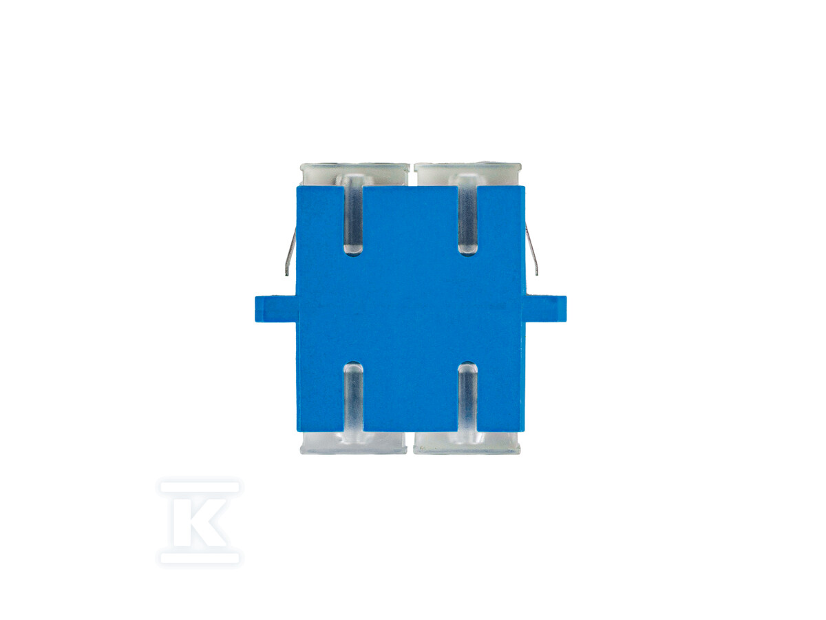 Adapter światłowodowy SM SC/UPC duplex - FA-SCUP-SD01-0001-BU