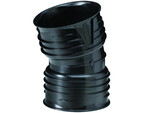 X-Stream PP коліно DN150x150/15 чорний