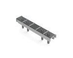 Conector pentru șină de montare 30x30 sau 30x45, L=200mm oțel, QS (Quick Stream)