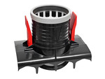 Чашка X-Stream PP 800x160SW HI чорна