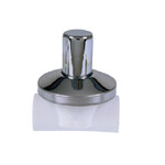 Підтискний декоративний кран CHROM 20 WT Wavin PPR