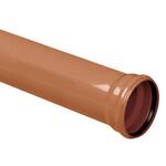 Rura kanalizacyjna zewnętrzna PVC 110x3.2x500 SN4 KL.N ML (multilayer, spieniona)