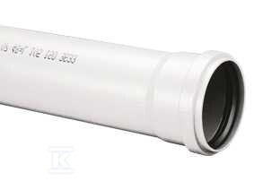 Pipe HT/PP 32x1.8x1000 white sanitary - 3044555