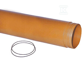 Труба КМР ПВХ 200х9,6х580 - 3044589