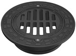 Wpust żeliwny 532mm okrągły, H=117, klasa B125=12.5t, ryglowany, do rury teleskopowej dn 425 (Basic 425 / Tegra 425)