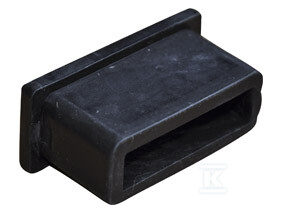 Zaślepka wzdłużnika drabinki do studni - 3040837