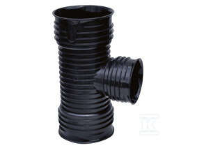 Трійник X-Stream PP DN400/200x45 чорний - 3015625