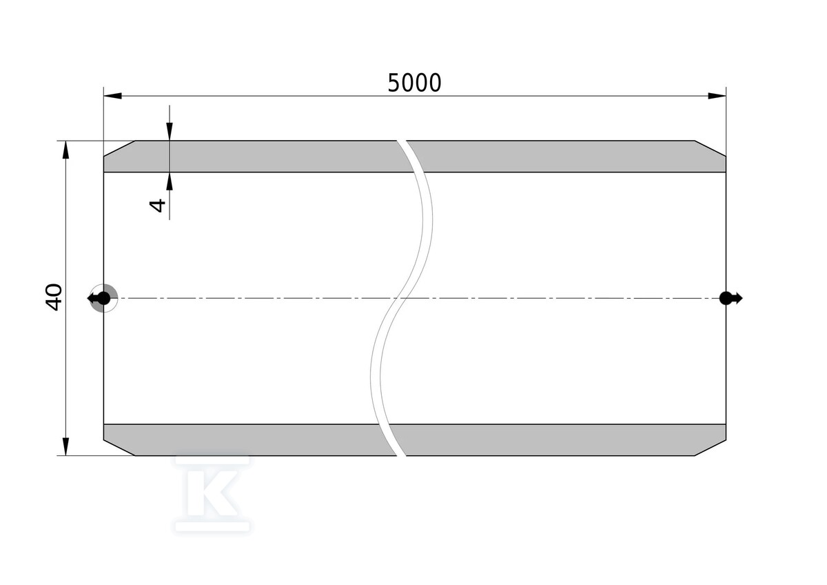 Viacvrstvová rúrka 40x4,0 mm PEX/AL/PE - 3018295