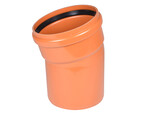 Kolano PVC 200/15 do kanalizacji zewnętrznej